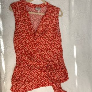Laundry by Shelli Segal Sleeveless cowl neck top